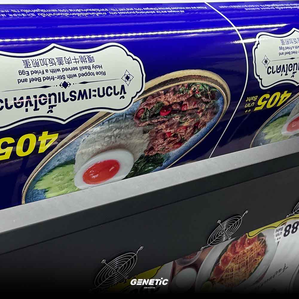 ตัวอย่างงานพิมพ์และสติกเกอร์ 19 ผลงานร้านทำป้ายดอนเมือง Genetic Design